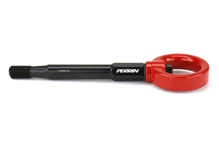 PERRIN Performance Rear Tow Hook Kit Red - 2015-2021 Subaru WRX / STI